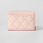 Chanel Coin Case Classic Zip Purse Pastel Pink — view 2