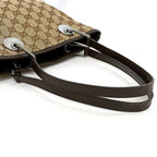 Gucci Tote Bag Beige Brown — view 7
