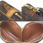 Louis Vuitton Second Bag Monogram Marly Dragonne PM Brown — view 7