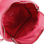 Chanel Quilted Nylon Red Backpack Daypack — view 5