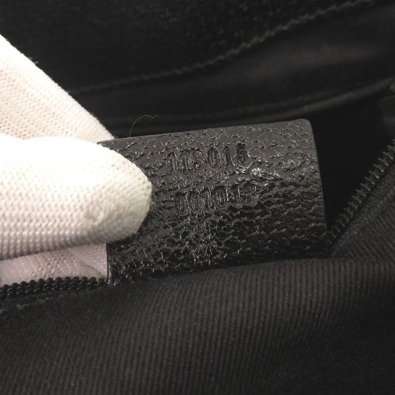 Gucci GG Canvas Black Tote 1141 — view 9