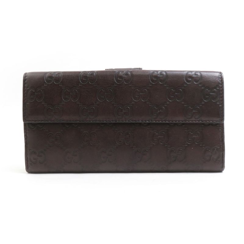 Gucci Bifold Long Wallet Guccissima — view 2