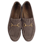 Gucci Loafers Moccasins Quilted Horsebit Suede — view 5