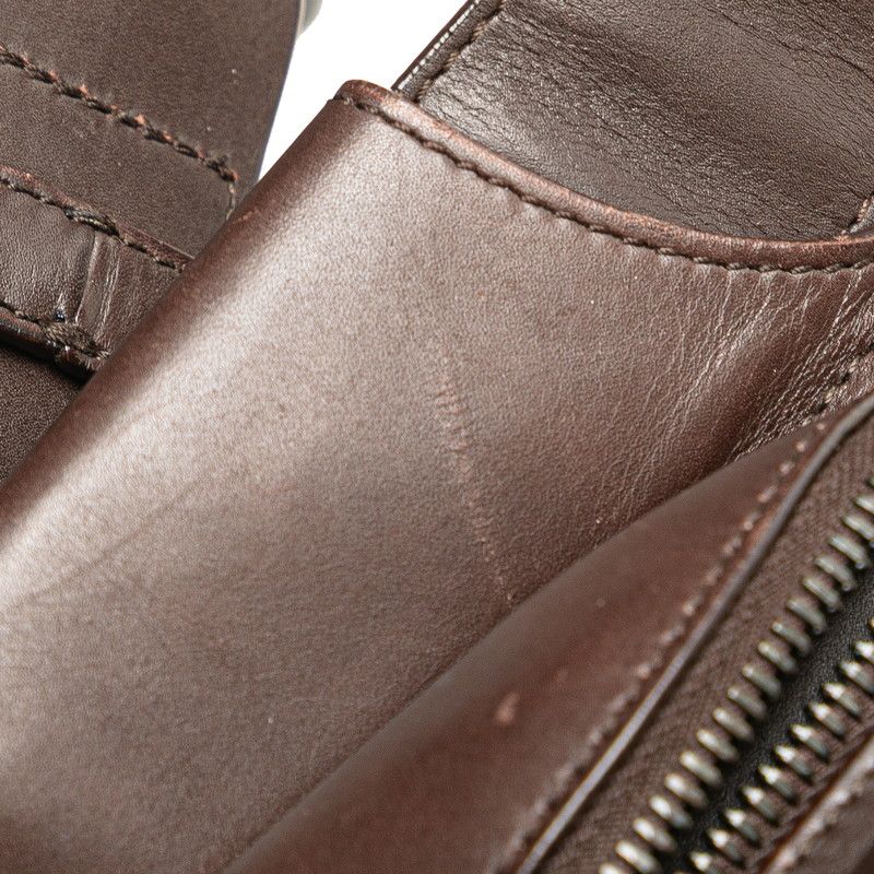 Bottega Veneta Intrecciato Brown Leather — view 5