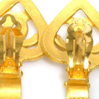 Chanel Earrings Coco Mark Heart — view 8