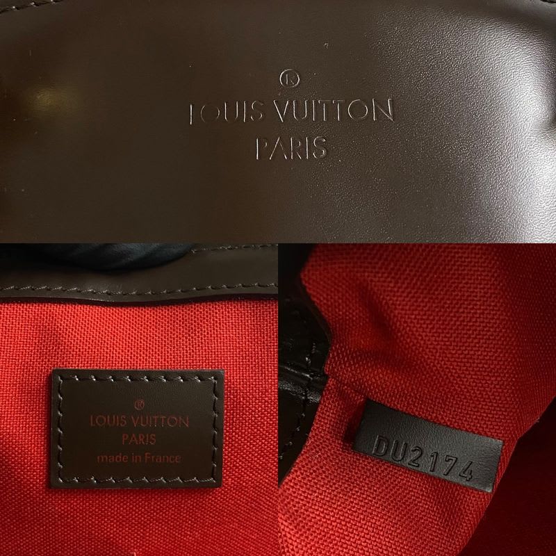 Louis Vuitton Verona MM Damier Leather Handbag Mini Tote Bag