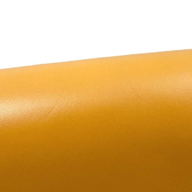 Saint Laurent Shoulder Bag Mayon Satchel Leather Orange Gold Hardware — view 7