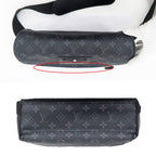 Louis Vuitton Messenger-voyage PM RFID Shoulder Bag Black — view 5
