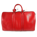 Louis Vuitton Boston Bag Keepall Bandouliere 45 Epi Leather Red — view 2