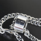 Gucci Cutout G Necklace Silver 925 E1370 — view 3