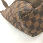 Louis Vuitton Damier Tote Bag Hippopotamus Boule Zipper Damage — view 4