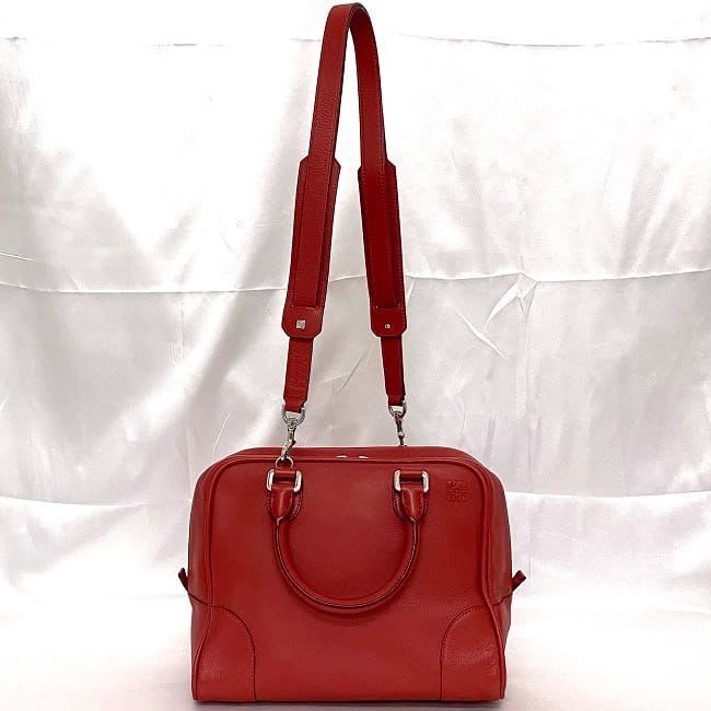 Loewe 2-Way Bag Amazona 75 Red Anagram — view 2