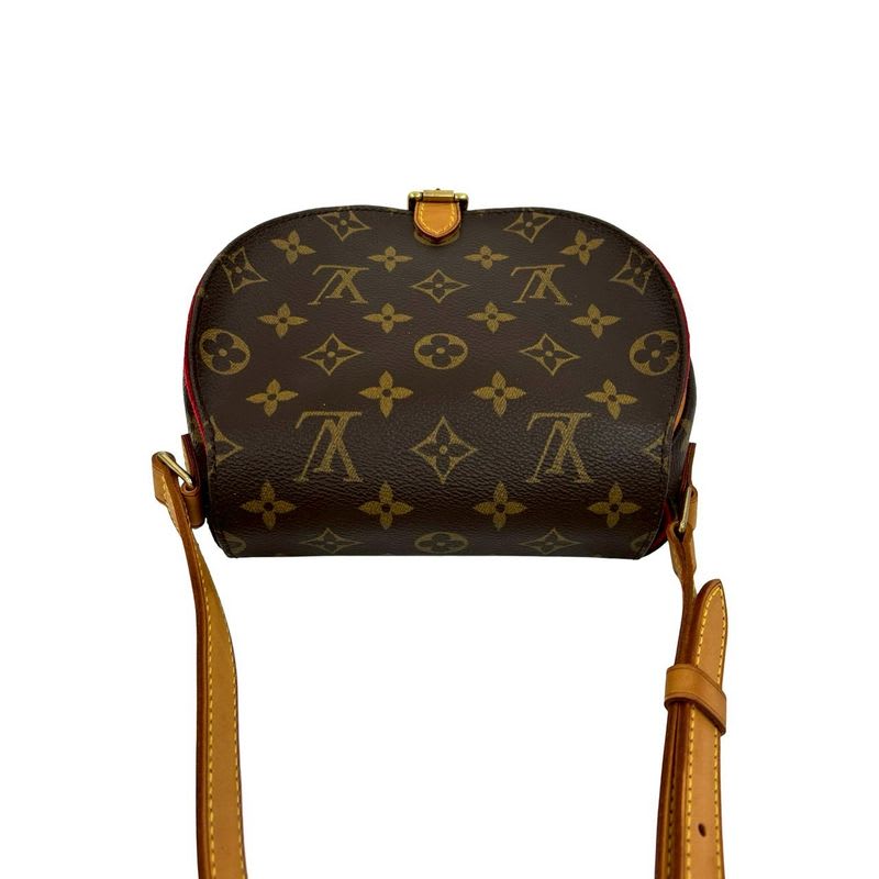 Louis Vuitton Tambourine Monogram Leather Shoulder Bag Pochette