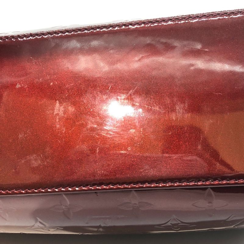 Louis Vuitton Vernis Blair MM Handbag Red — view 9