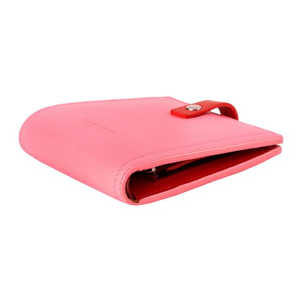 Bottega Veneta Bifold Wallet Rosa — view 3
