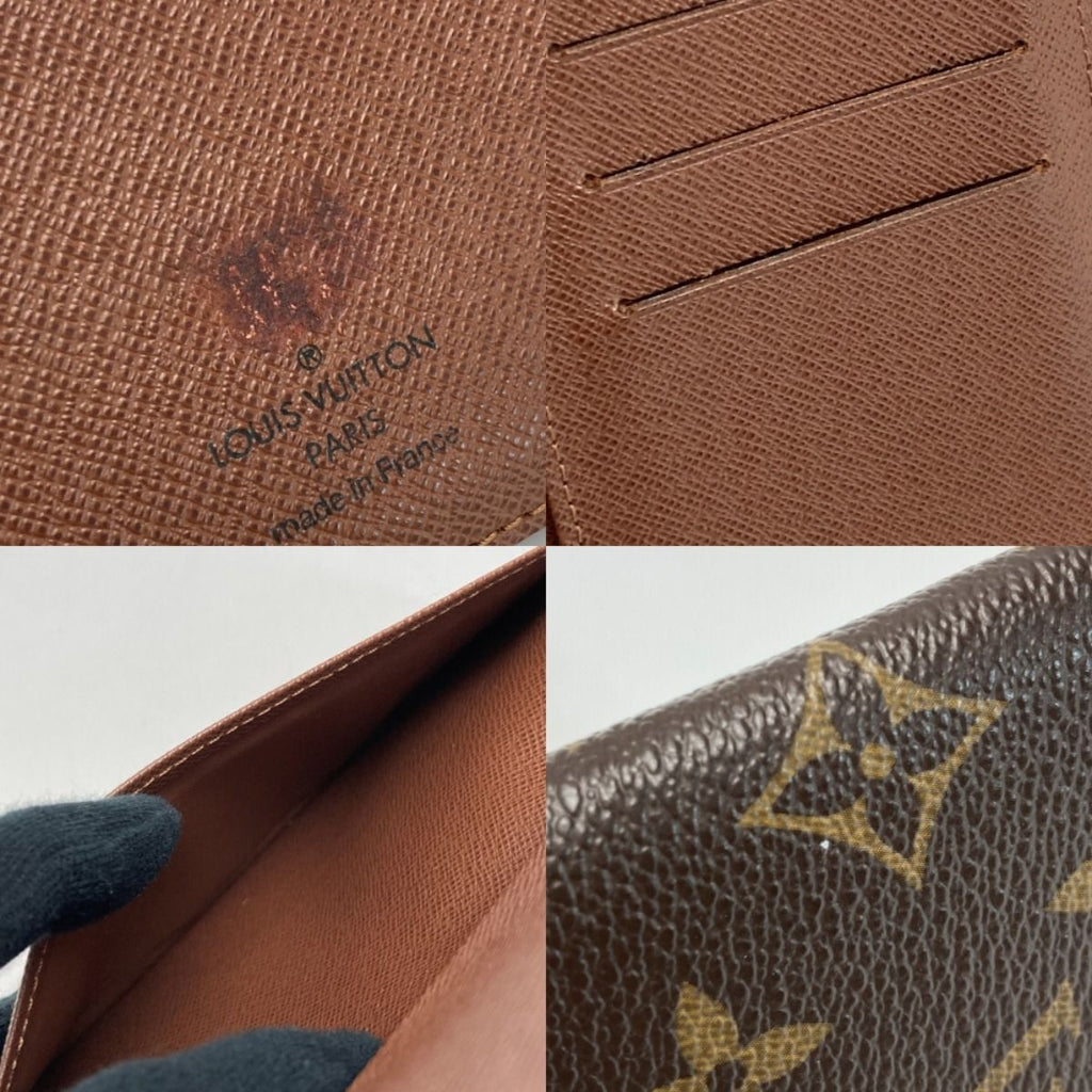 Louis Vuitton Monogram Porte Valeur Cult Credit Bifold Long Wallet — view 5