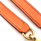 Hermes Kelly Bolide Gold Leather Shoulder Strap Bag Orange — view 7