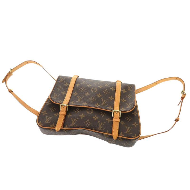 Louis Vuitton Marel Sac Ad Monogram Brown Backpack Daypack 0420 — view 6