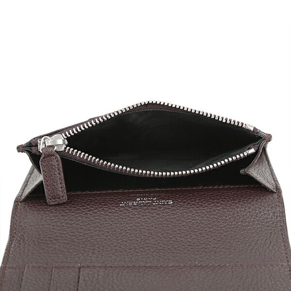 Saint Laurent Bifold Wallet Compact Bordeaux — view 7