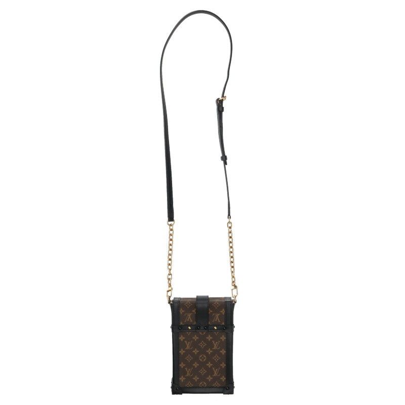 Louis Vuitton Pochette Trunk Vertical Monogram Chain Shoulder Bag — view 2