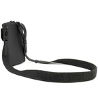 Louis Vuitton Shoulder Bag Aerogram Phone Pouch Grain Leather Black Matte — view 2