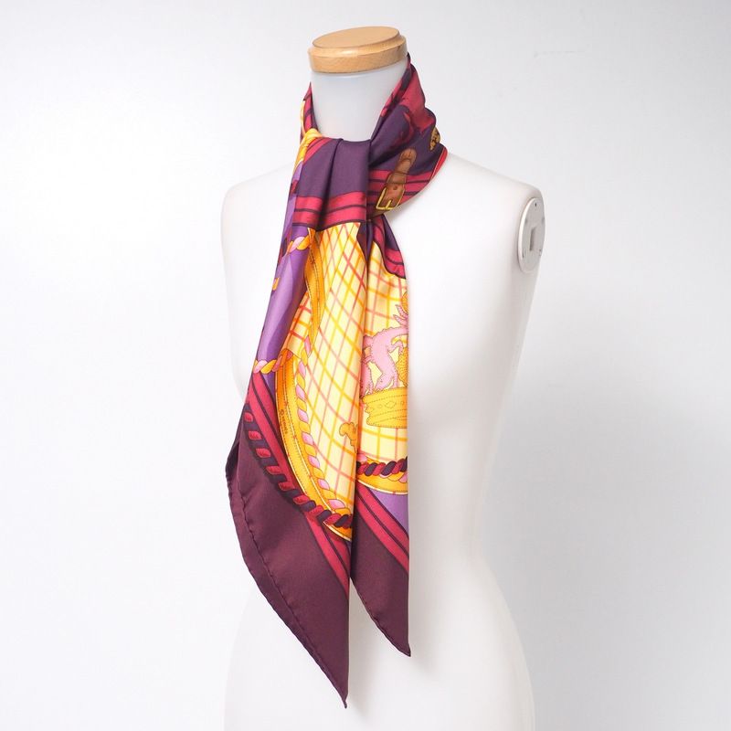Hermes Grande Tenue Horse Ceremonial Dress Carre 90 Scarf — view 2