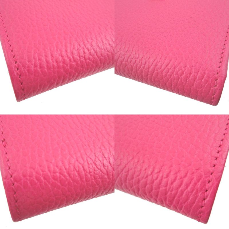 Gucci GG Marmont Leather Pink Bifold Wallet 0193 — view 7
