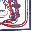 Hermes Petit Carre 40 Scarf Brides De GALA Silk Multicolor Accessory — view 4