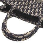 Christian Dior Book Tote Large Oblique M1286 Zritx Canvas Navy Bag 0095 — view 6