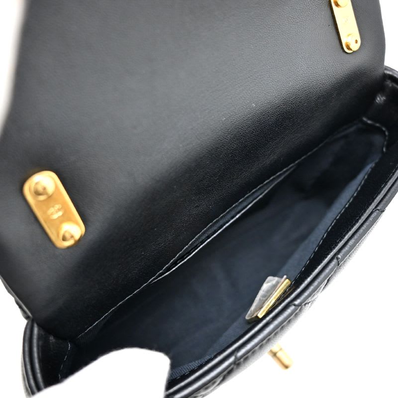 Chanel Shoulder Bag Quilted Small Flap As3214 — view 6