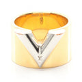 Louis Vuitton Ring Essential V GP Stainless