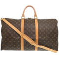 Louis Vuitton Keepall Bandouliere 55 Monogram Boston Bag