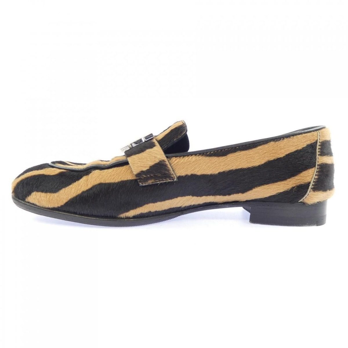 Hermes Paris Shoes Loafers Black — view 2