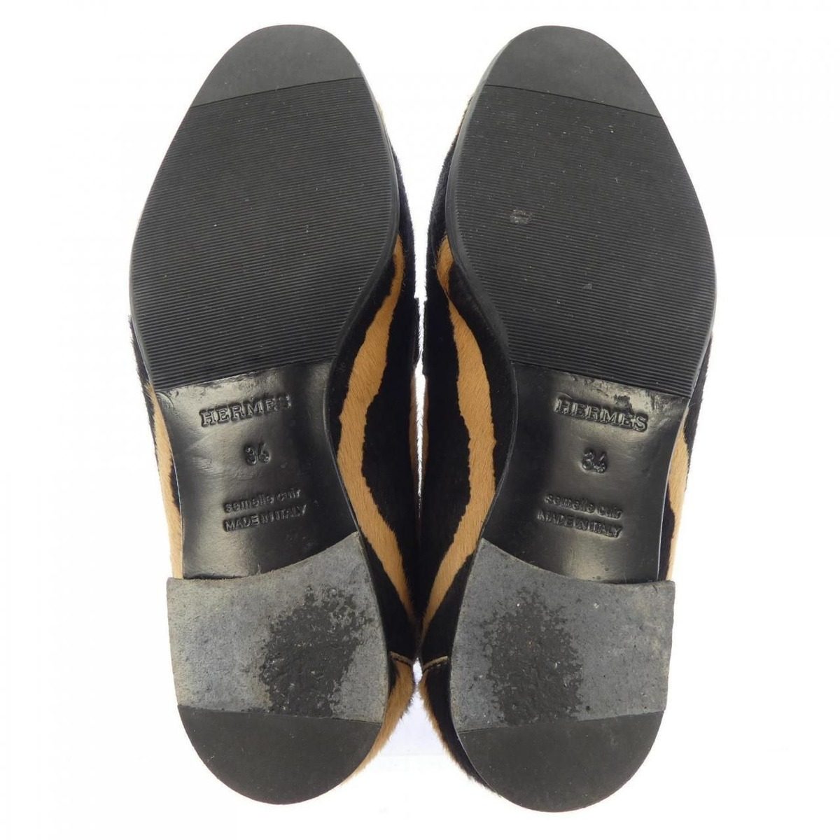 Hermes Paris Shoes Loafers Black — view 4