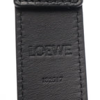 Loewe Belt Anagram Chunky Black Leather — view 4