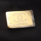 Chanel Backpack CC Logo White Fabric Quilted Double Turnlock — view 5
