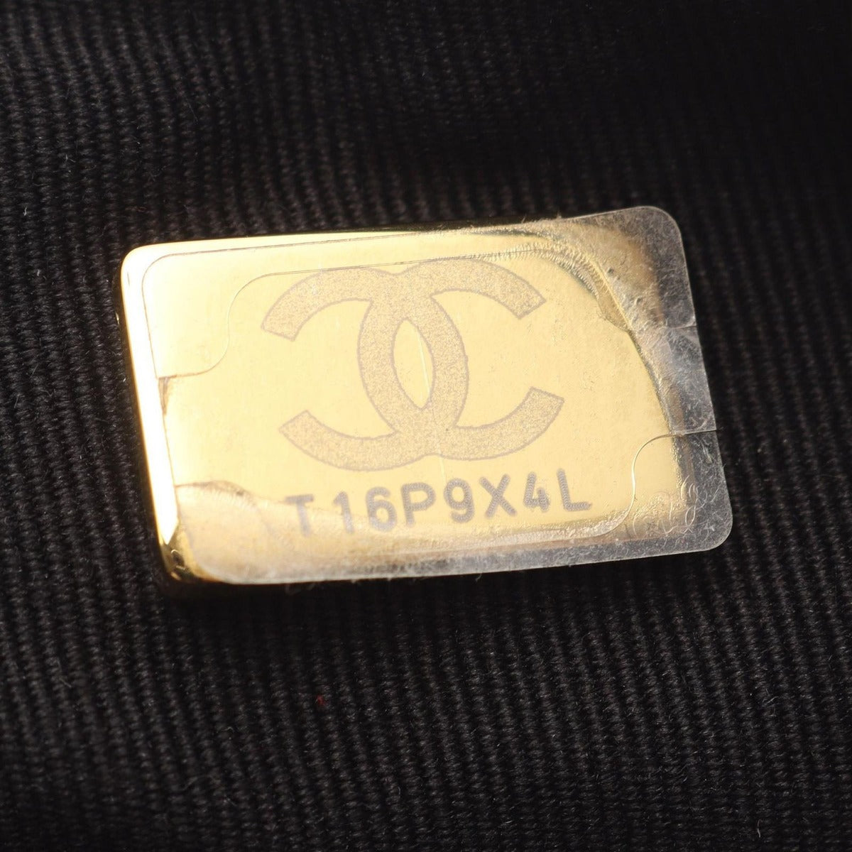 Chanel Backpack CC Logo White Fabric Quilted Double Turnlock — view 5