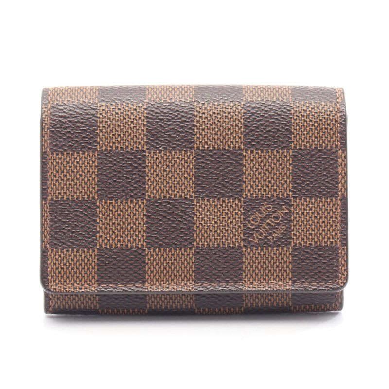 Louis Vuitton Business Card Holder Anvelop Carte De Visite Coated — view 2