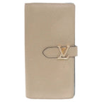 Louis Vuitton Vertical Wallet IC Chip Taurillon Leather Galle Long