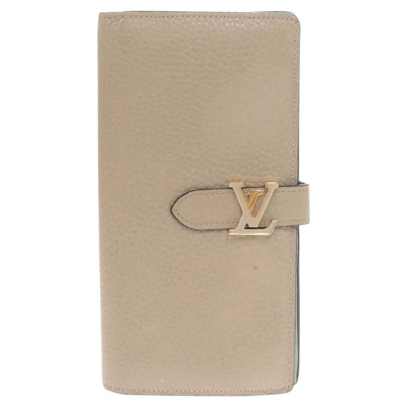 Louis Vuitton Vertical Wallet IC Chip Taurillon Leather Galle Long