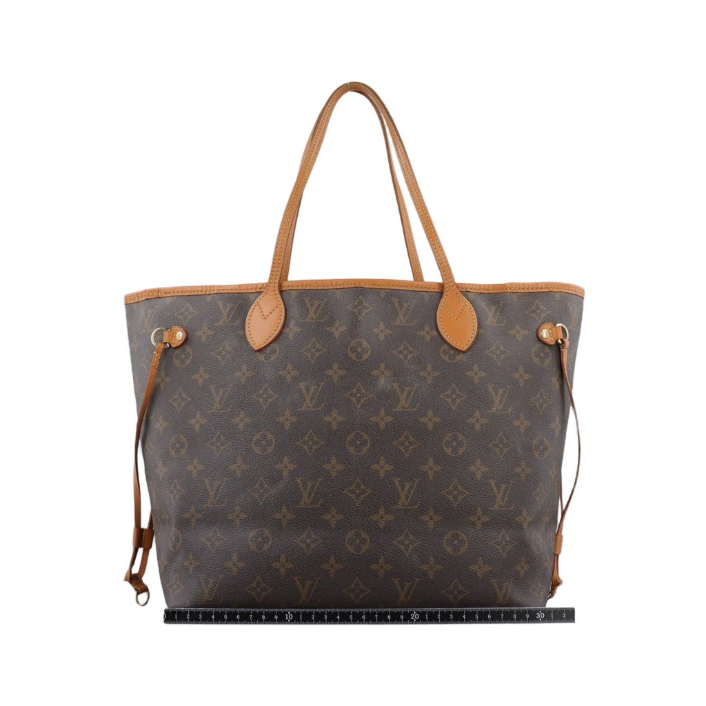 Louis Vuitton Neverfull MM Monogram Brown Canvas — view 2