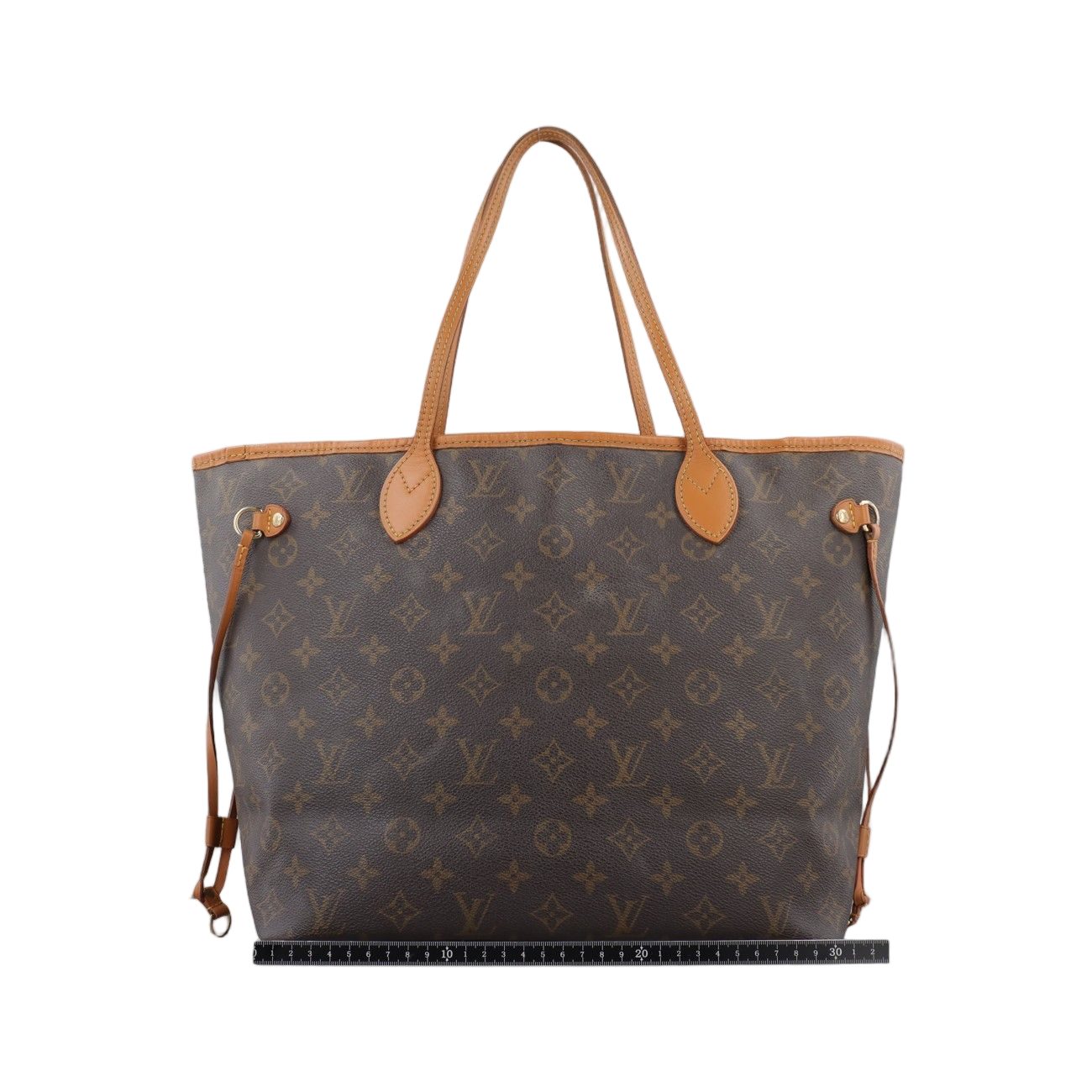 Louis Vuitton Neverfull MM Monogram Brown Canvas — view 2