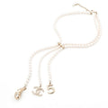 Chanel Choker Gold Rhinestone Coco Mark