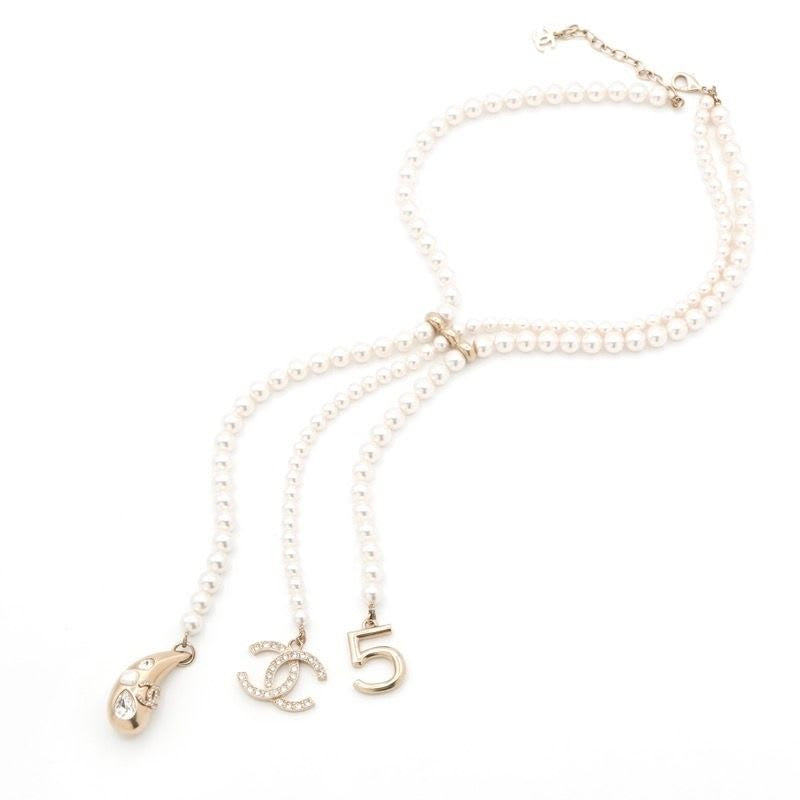 Chanel Choker Gold Rhinestone Coco Mark — view 2