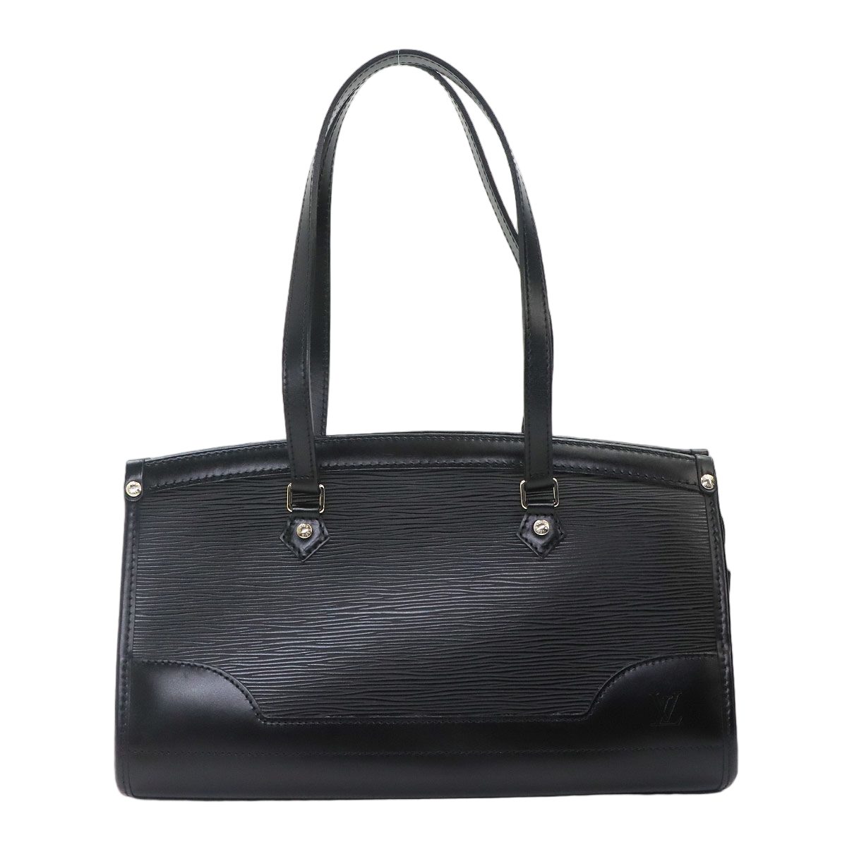 Louis Vuitton Epi Madeleine PM Shoulder Bag Leather Noir