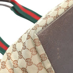 Gucci Tote Bag GG Canvas Handbag Beige — view 6