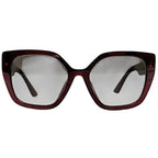 Prada Sunglasses in Black Gradient Bordeaux Red — view 4