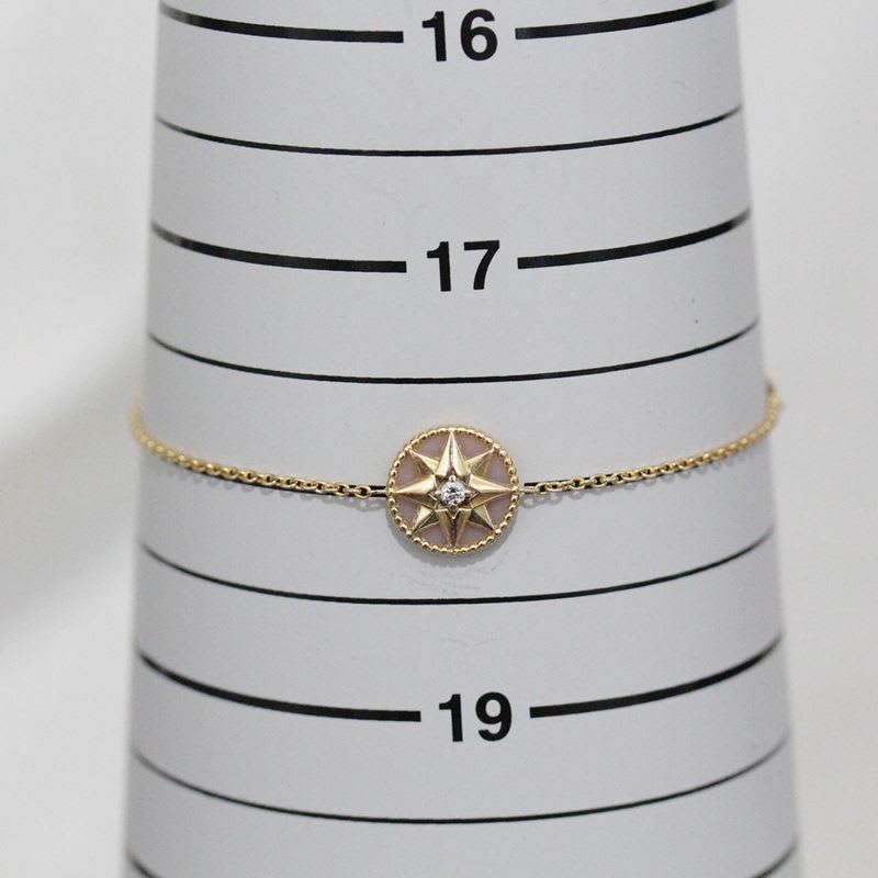 Dior Rose De Van Bracelet Diamond Opal 18K Pink Gold E1799 — view 9