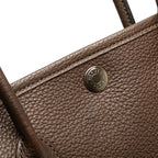 Hermes Garden Party TPM Chocolat Silver Hardware Negonda — view 6