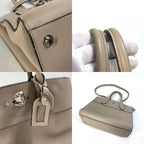 Louis Vuitton Handbag City Steamer MM Calfskin Galle Gray — view 7